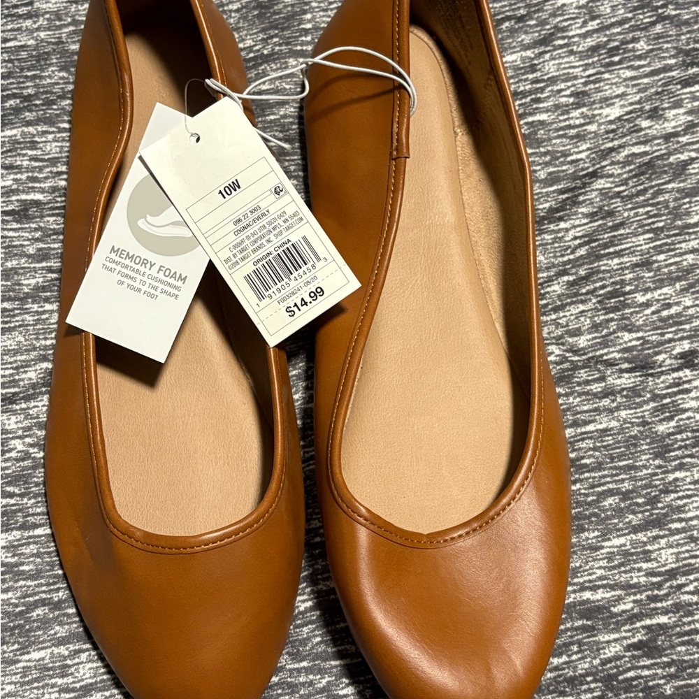 Target Women's Brown Memory Foam Loafers